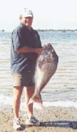 Hugh's 33lb snapper