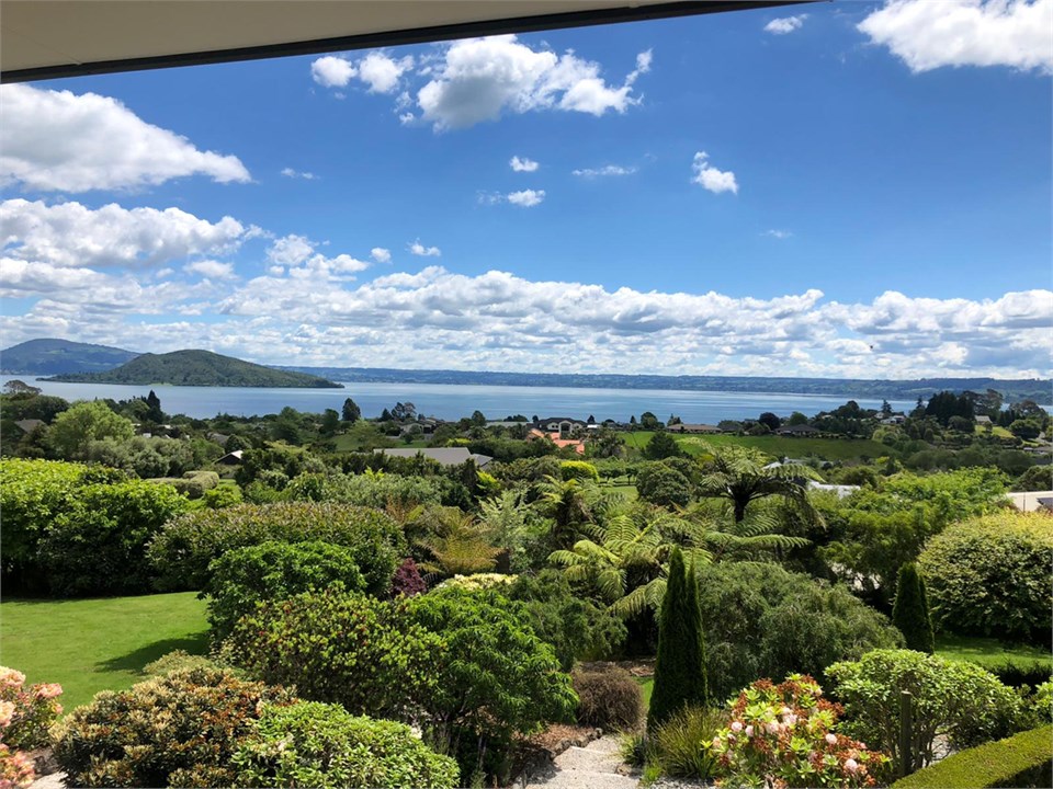 Master bedroom balcony view