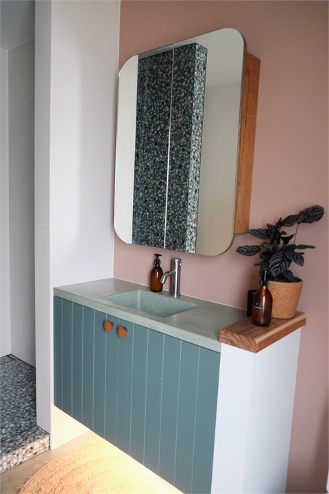 2nd bathroom with toilet and shower