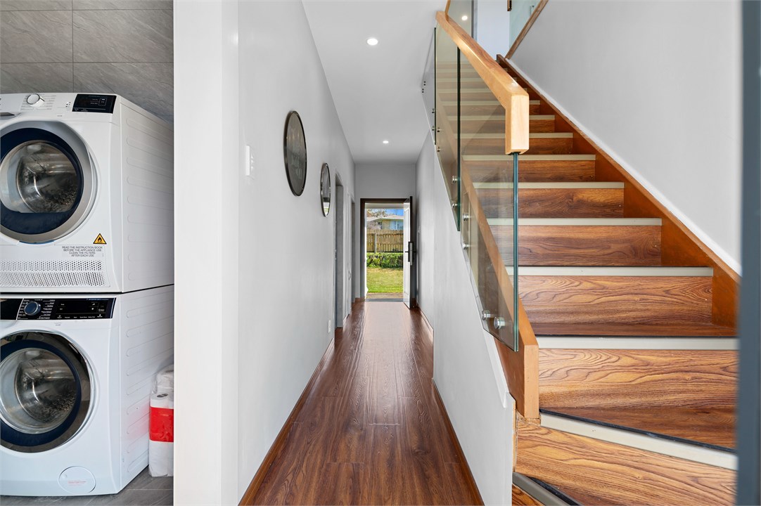 Hall way and front door