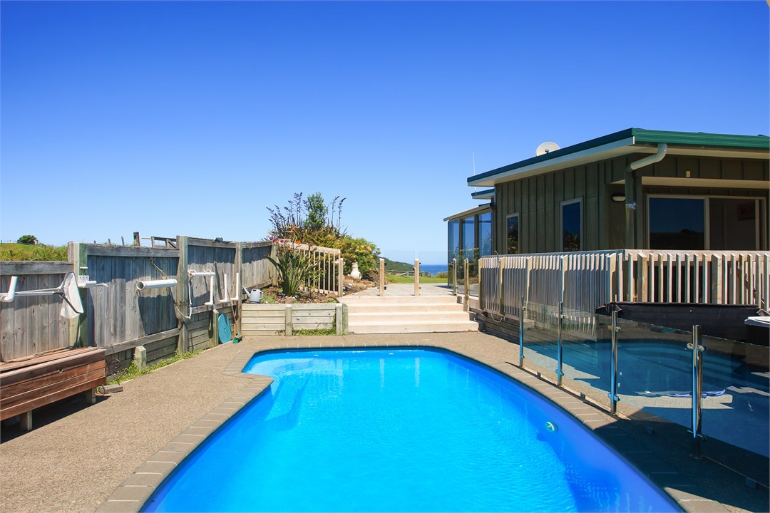 Summer pool family fun