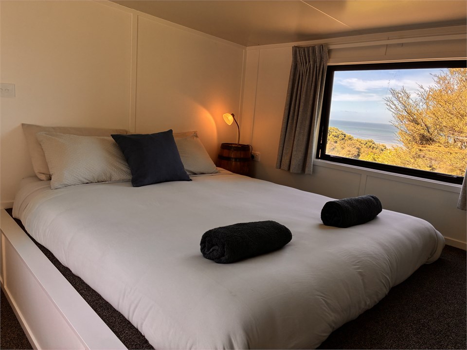 Bedroom 1 in tiny home