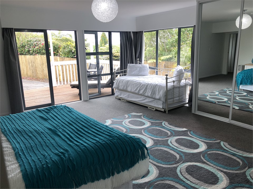 Master bedroom flows to north facing (all day sun)