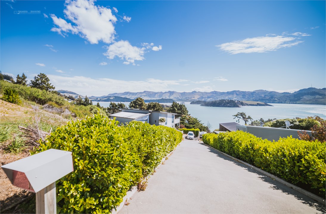 Spectacular view of the house