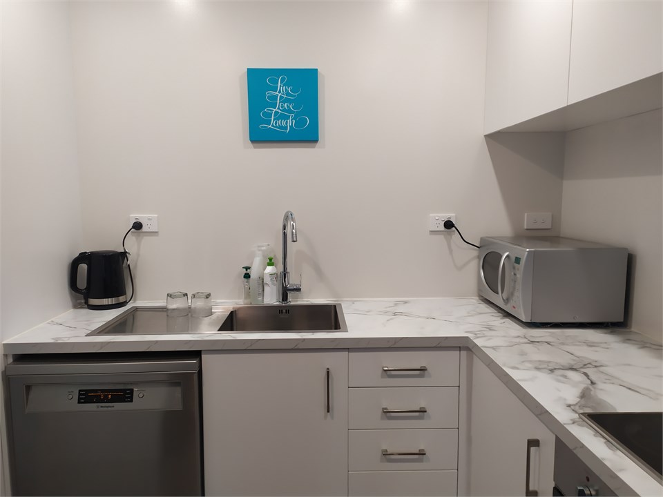 Fully equipped kitchen