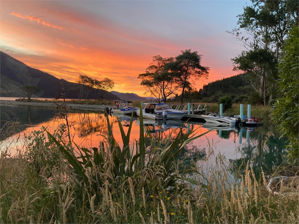 Boats at the jetty