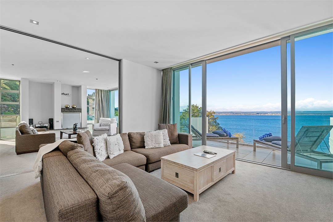 Two spacious living areas