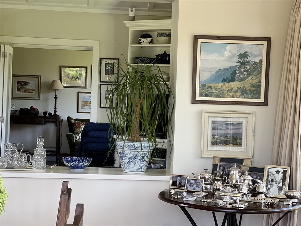 Dining room view across to sitting room