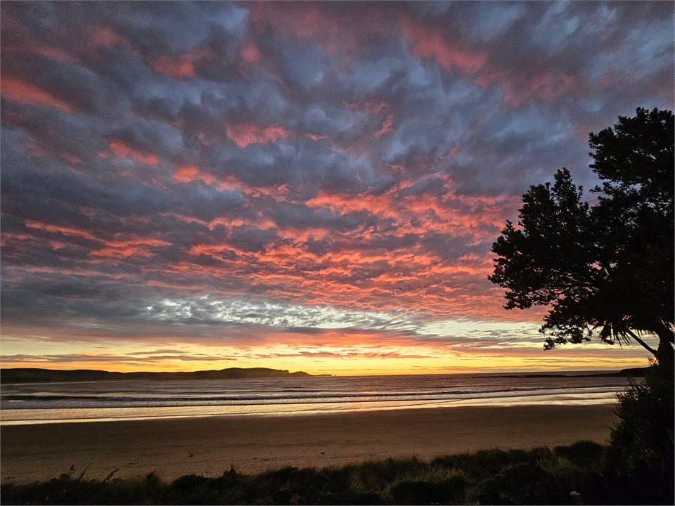 Views facing East from the Lounge or Master B/R