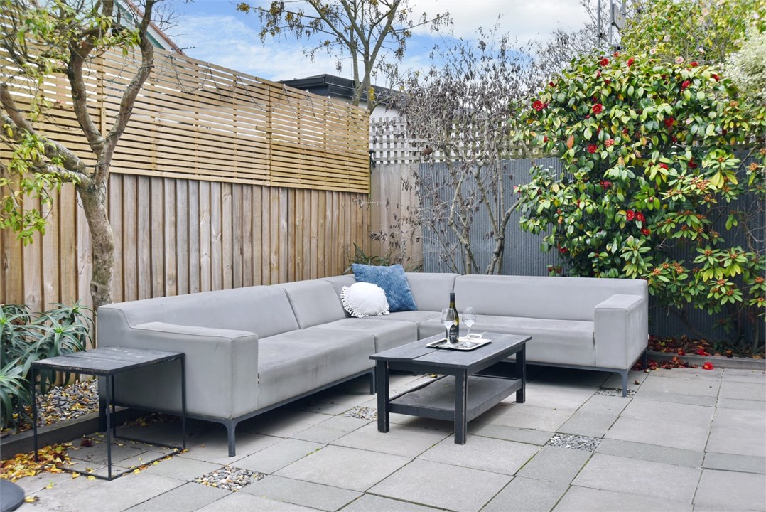 Outdoor seating area