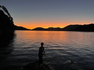 Fishing in the Cove