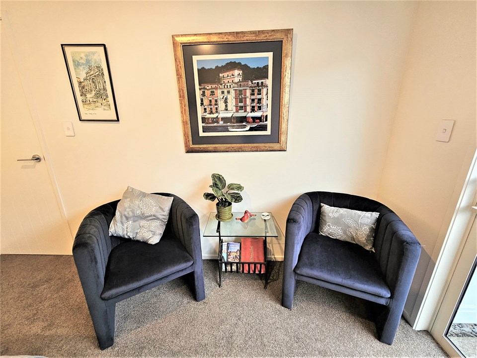 Sunshine in the morning to sit and enjoy