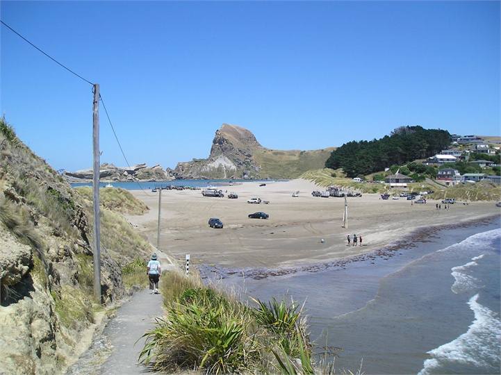 House view from lighthouse walkway