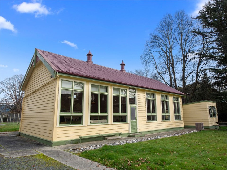 Front of holiday home