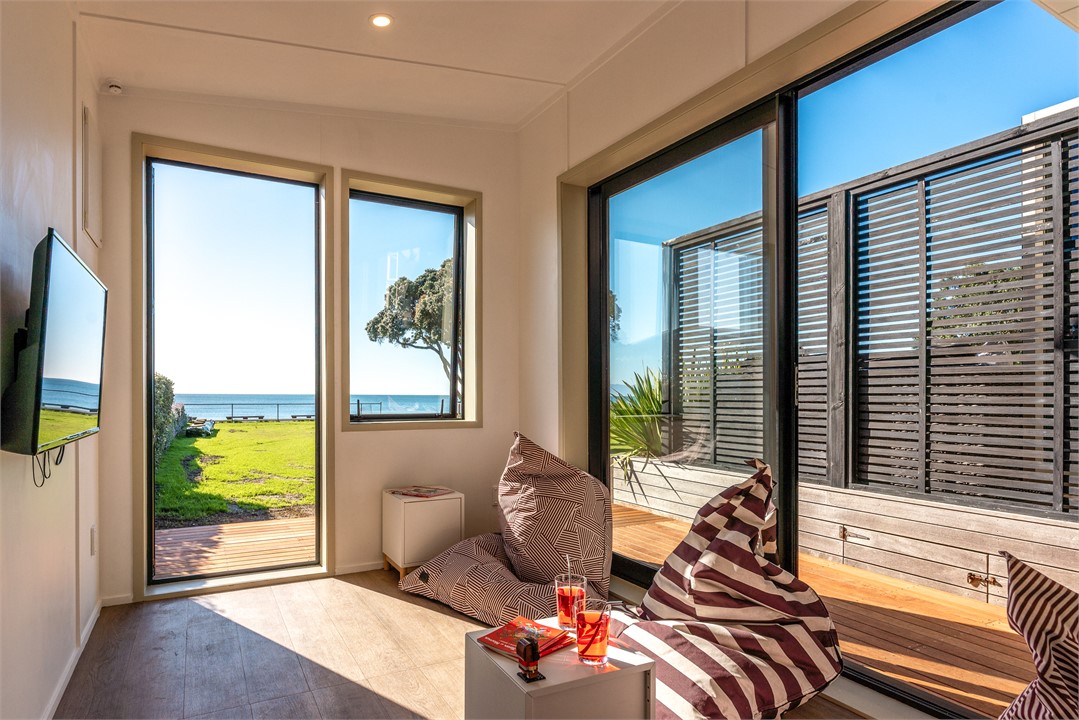 Bedroom 4 externally accessed with twin singles