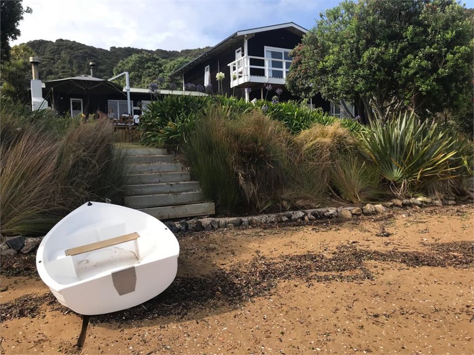 Beach is safe for all. Just ten metres from the ho