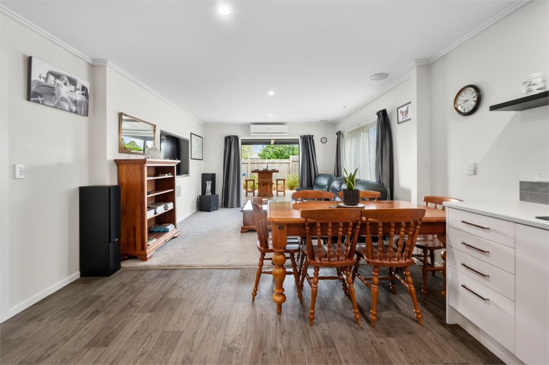 Open plan living area