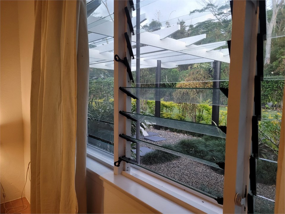 alook to the back garden area