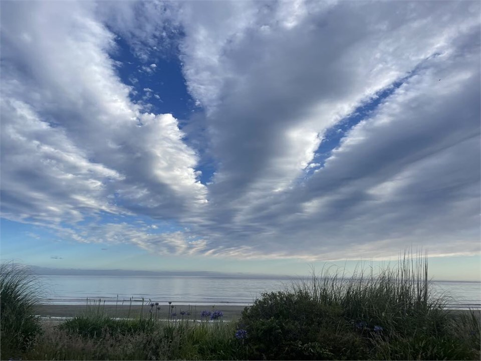 Ever changing views from the deck