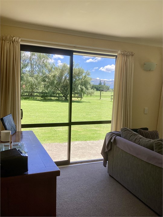 View from the lounge