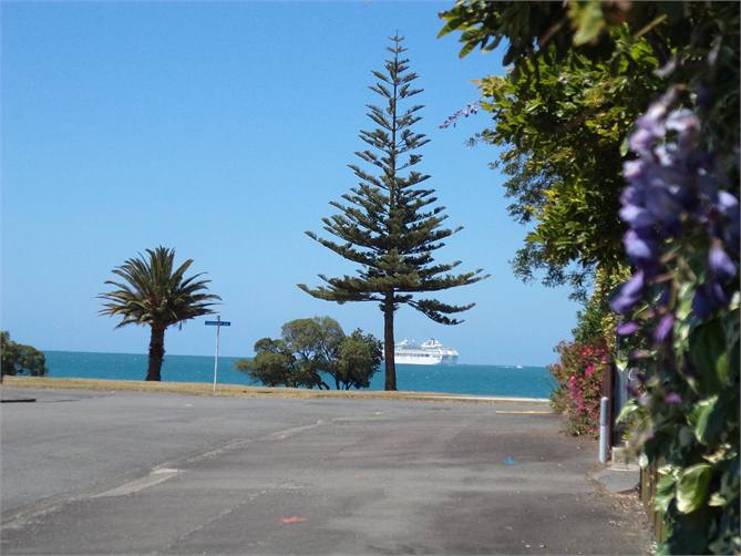 Only one property from the beachfront