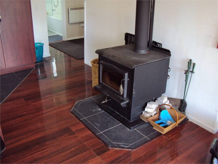 woodburner - very cosy!