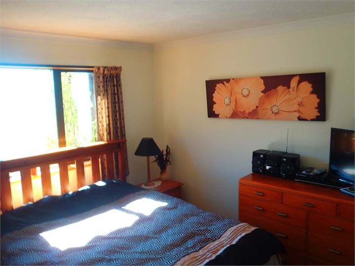 King Bedroom with views over Lake Hawea