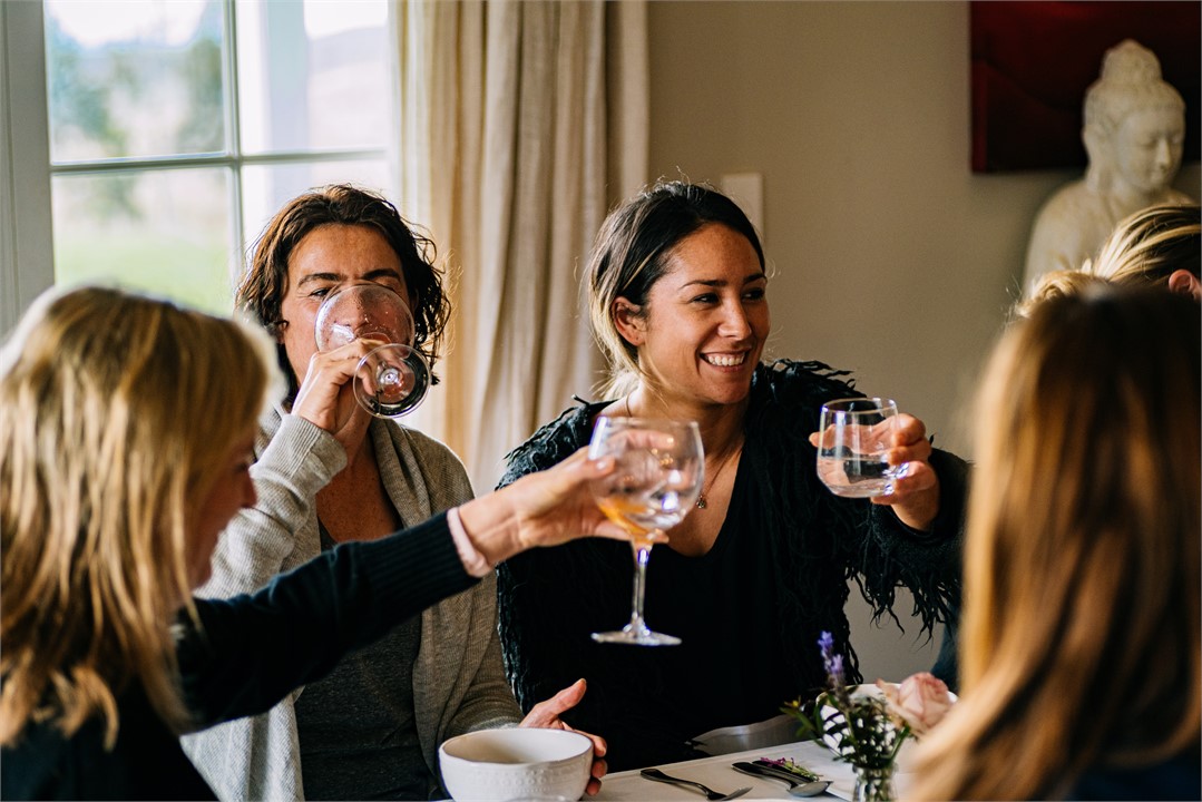 Lunch could be celebrated from our nearby wineries