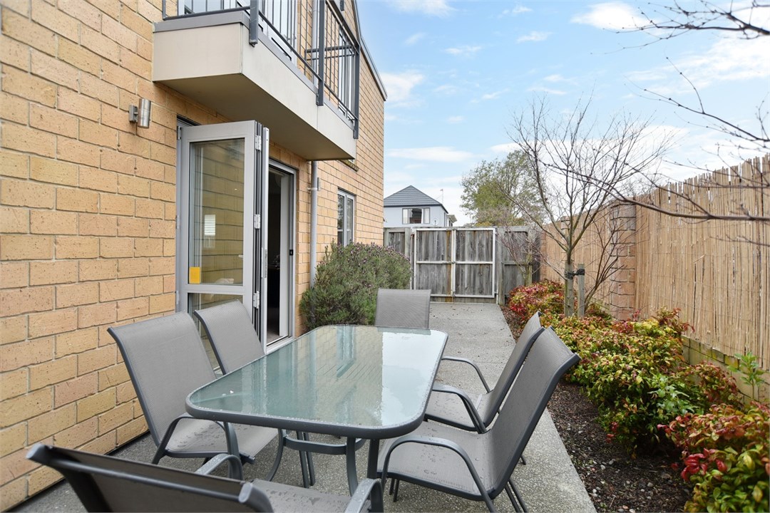 Outdoor seating area