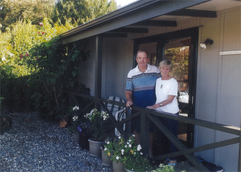 Linda and Brian out Heron Heights