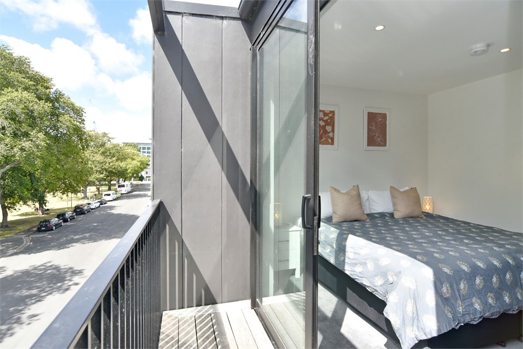 Bedroom 1 has a Super King bed and little balcony