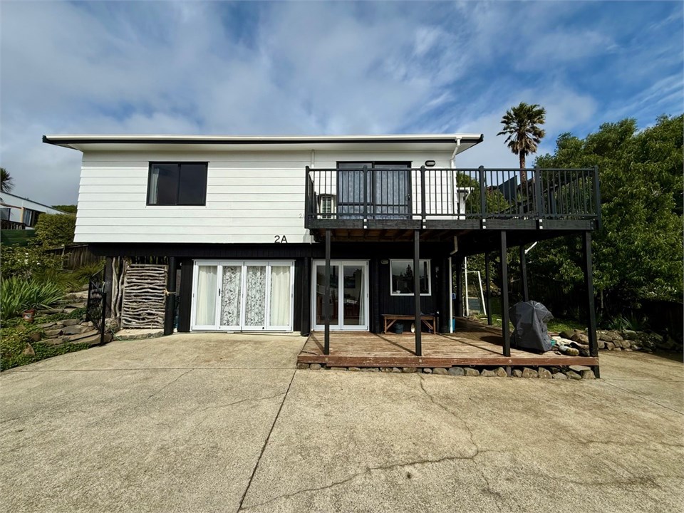 Upstairs apartment with private entry and elevated