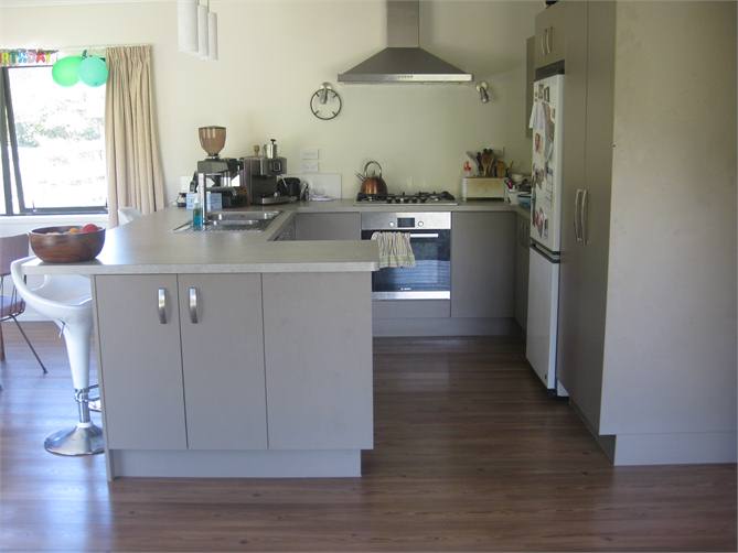 Functional cooking space with all the mod cons