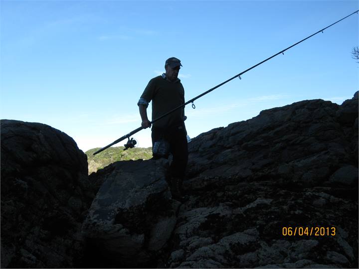 fisherman near cottage