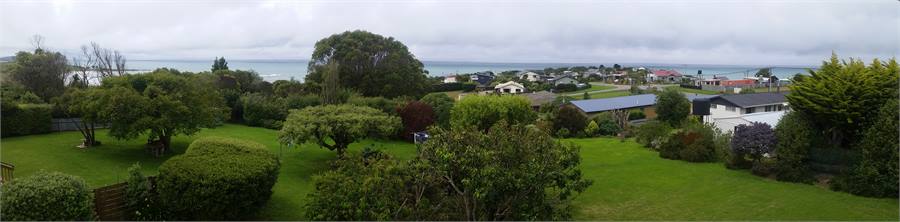 Panoramic view from house