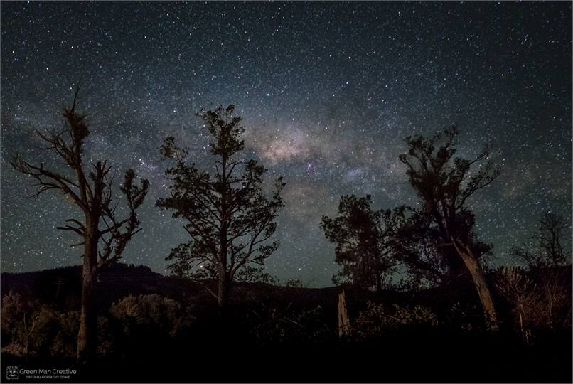 Encounter stunning night skies-no light pollution
