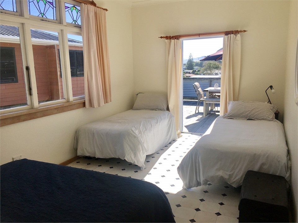 Bedroom 2 . Double bedroom and 2 singles