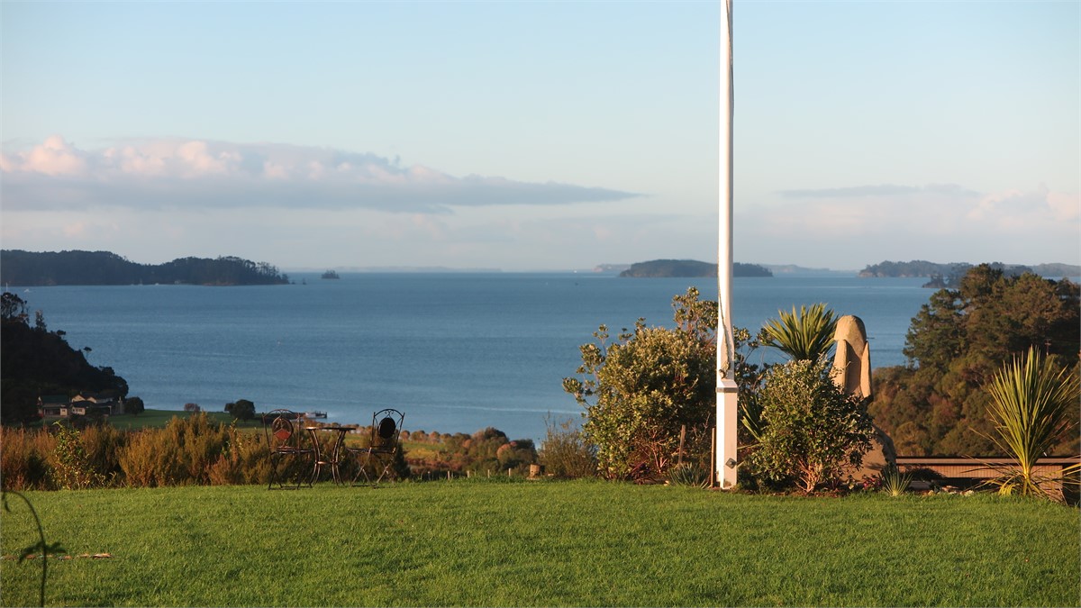 View from the front garden