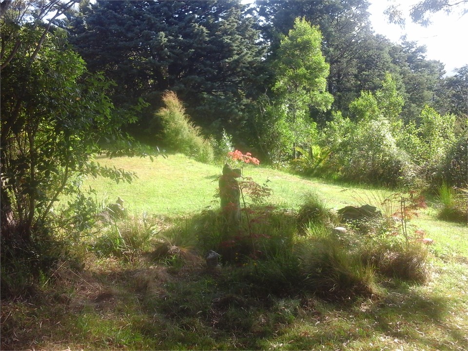 Peaceful garden with great sunrises & sunsets