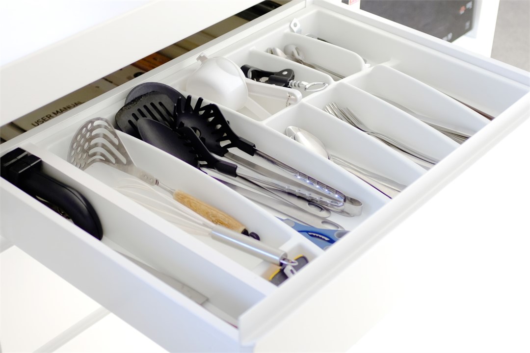 Cutlery in the Kitchen draws