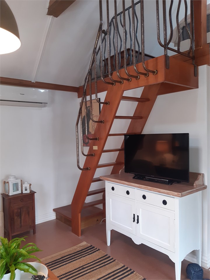 Staircase to bedroom