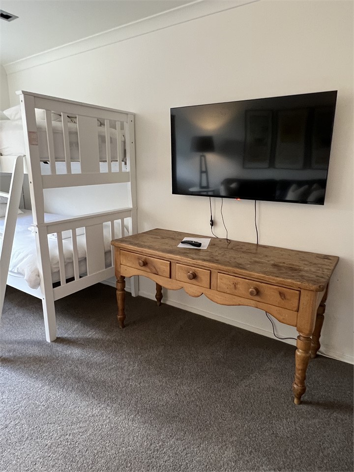 Large TV with Freeview etc.