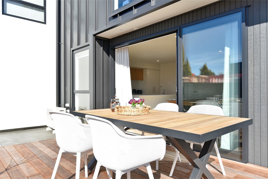 View of outside seating area