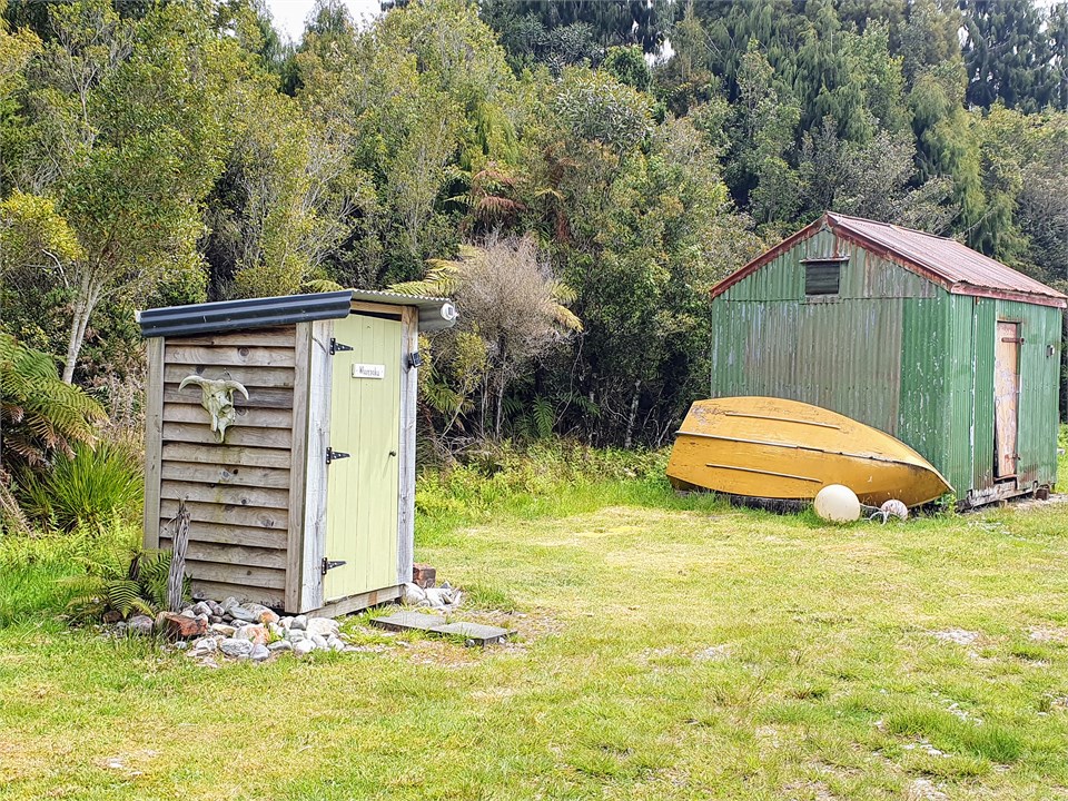 Composting toilet.
