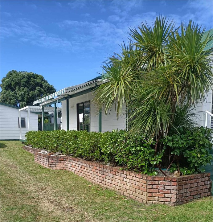 West Deck showing shade available and Pergola
