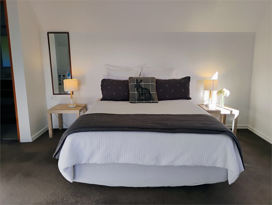 Master bedroom with ensuite bathroom upstairs