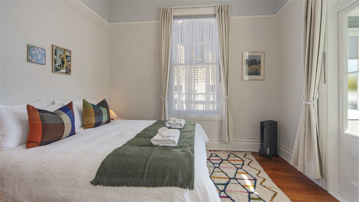 2nd Bedroom with door to veranda