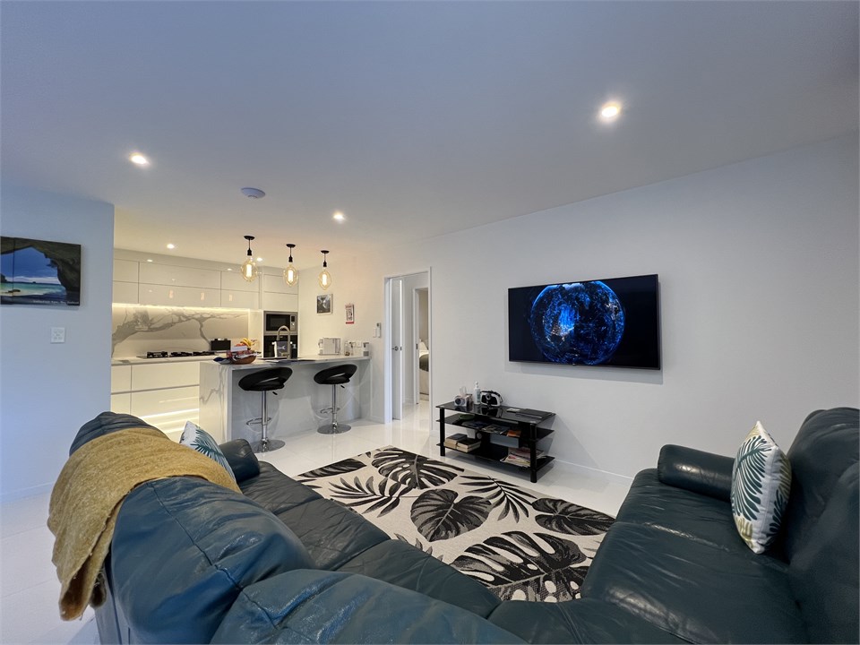 spacious open plan living