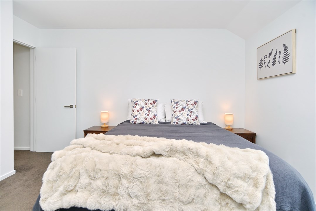 Bedroom 1 has a King bed and an ensuite