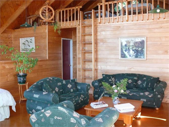 The lounge of the Lodge 